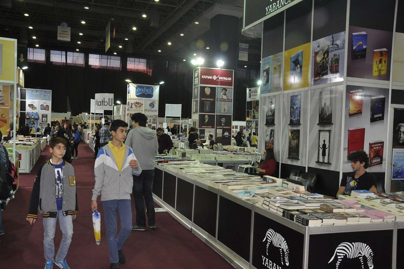 CNR Kitap Fuarında sona doğru CNR Kitap Fuarında sona doğru
